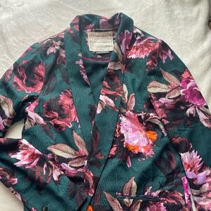 Cartonnier Anthropologie Rohan Floral Blazer Size 4 | Perfect Condition